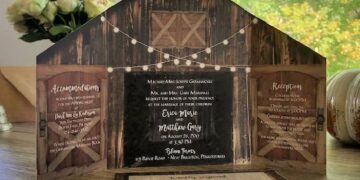 10 Elegant and Aesthetic Rustic Party Invitations