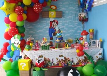 Super Mario Birthday Party Decorations