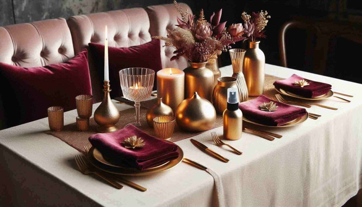 velvet table runners