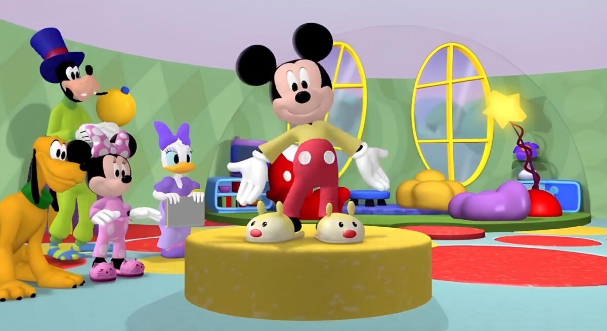 Mickey mouse and friends