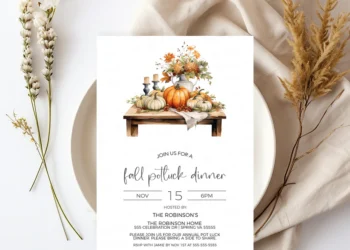 10 Tips to Host Thanksgiving Party with FREE Thanksgiving Invitations