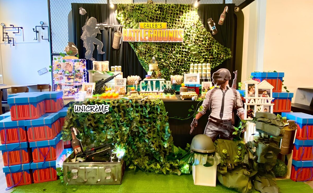 PUBG Dessert Table