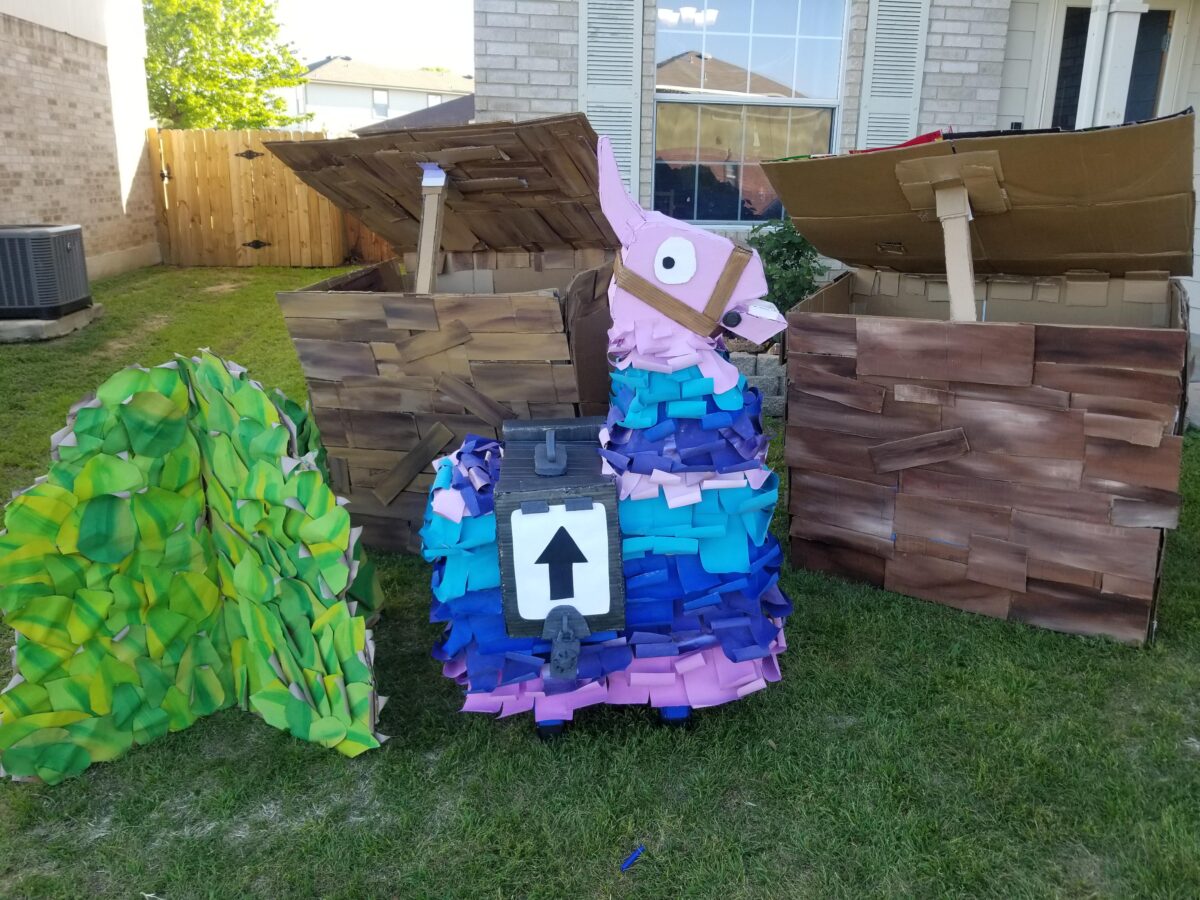 DIY Llama Party Pinnata 