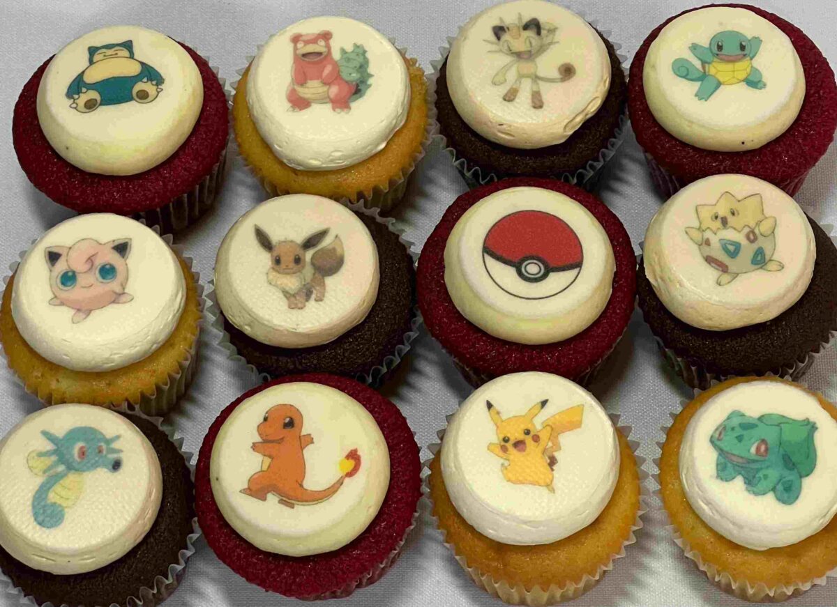 Delicious Pokemon Cupcakes