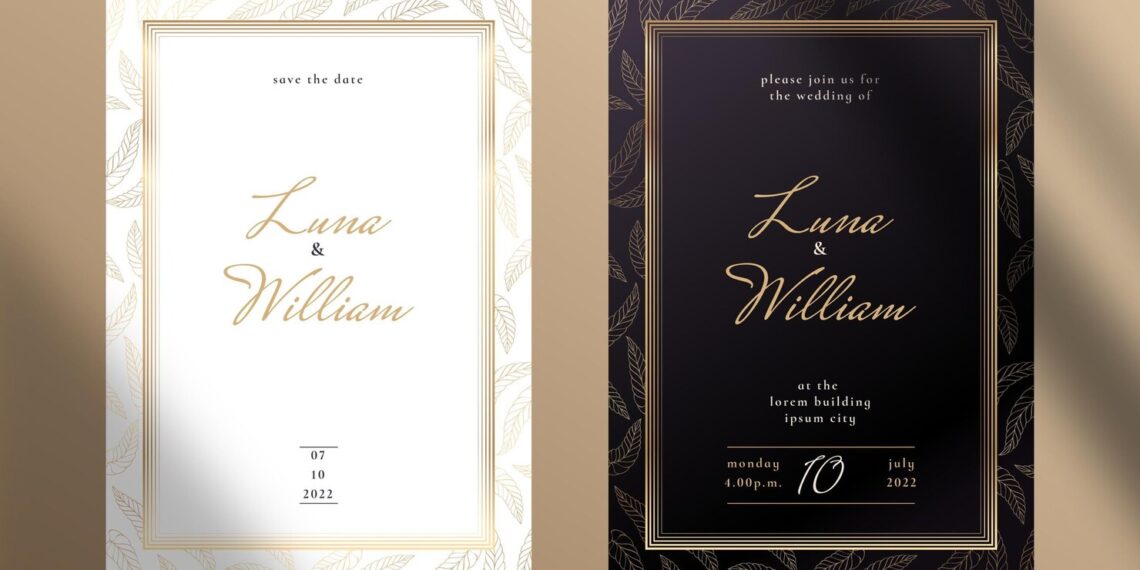 Luxury Wedding Invitations